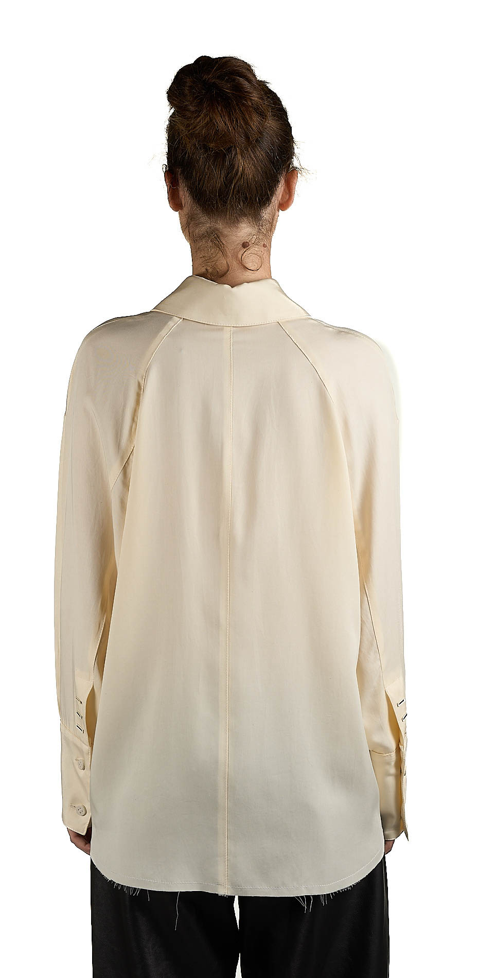 DANIELE BASTA LEATHER AND SILVER JACKET